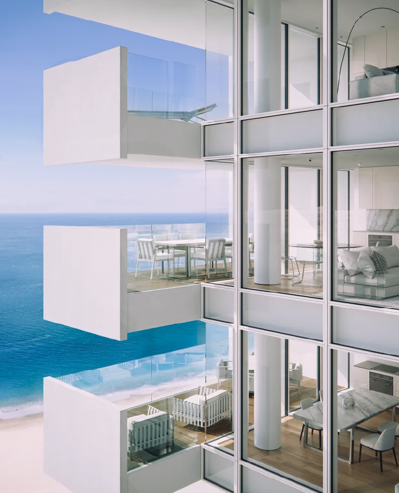 Richard Meier Tower Vendita appartamenti fronte mare Jesolo